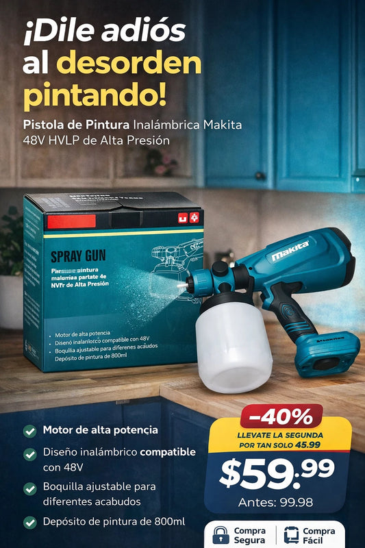 Pistola De Pintura Inalambrica