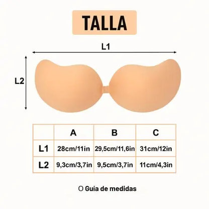 2x1 Brasier Invisible Fit - Realce Natural