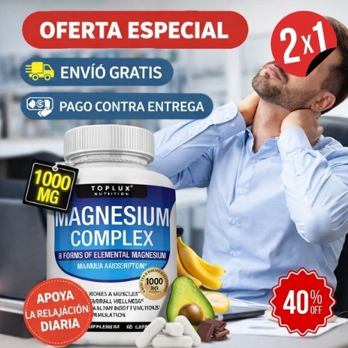 Magnesio Complex – Fórmula de Soporte Diario