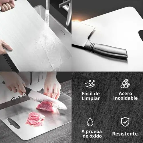 2x1 CleanPrep Board - Tabla de acero Plus