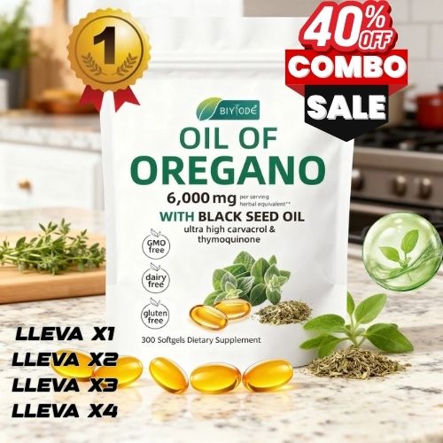 Aceite de orégano en capsulas - Balance Diario de Orégano