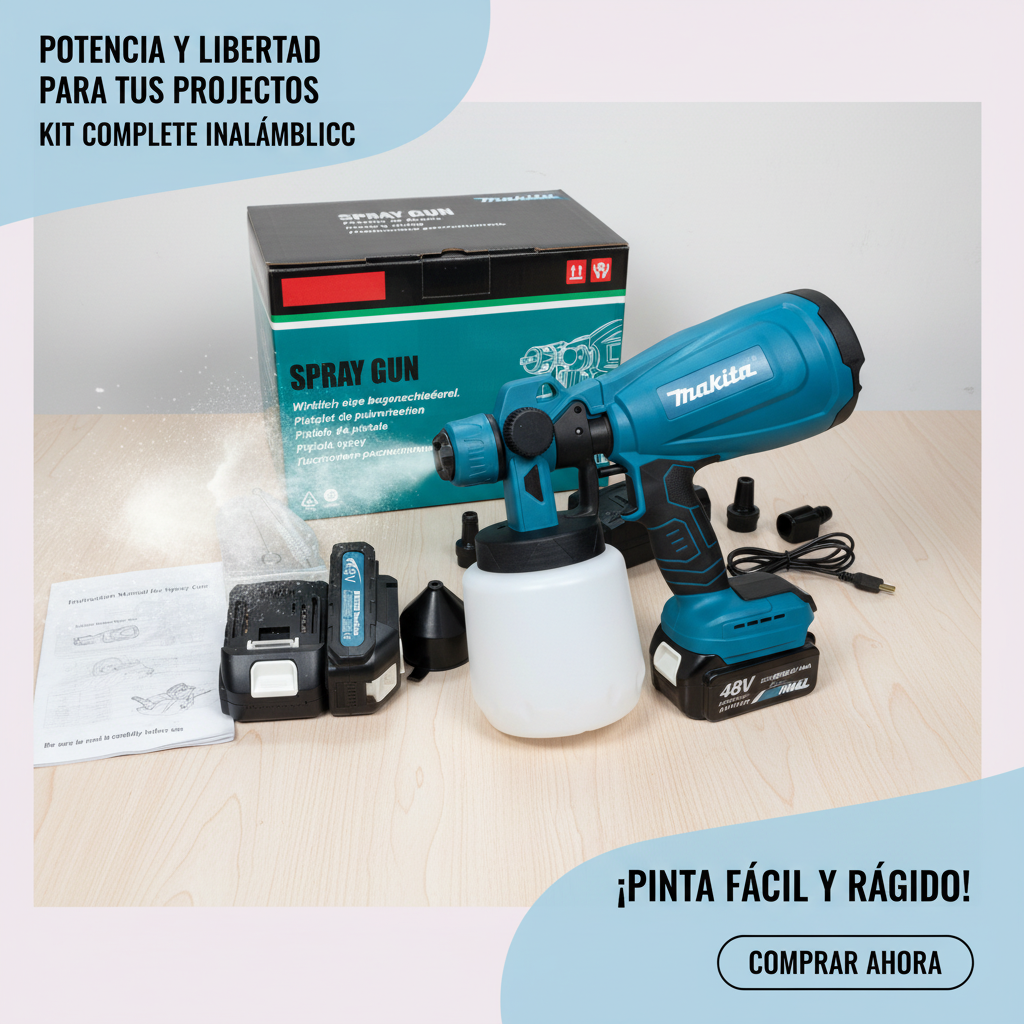 Pistola Pulverizadora de Pintura