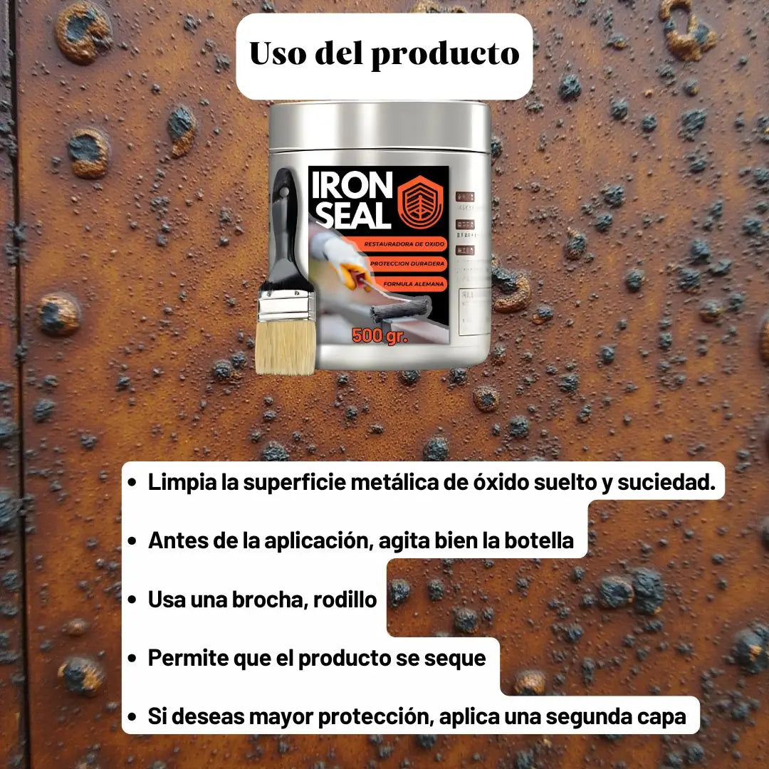 Iron Seal Restauración de Óxido Fórmula Alemana