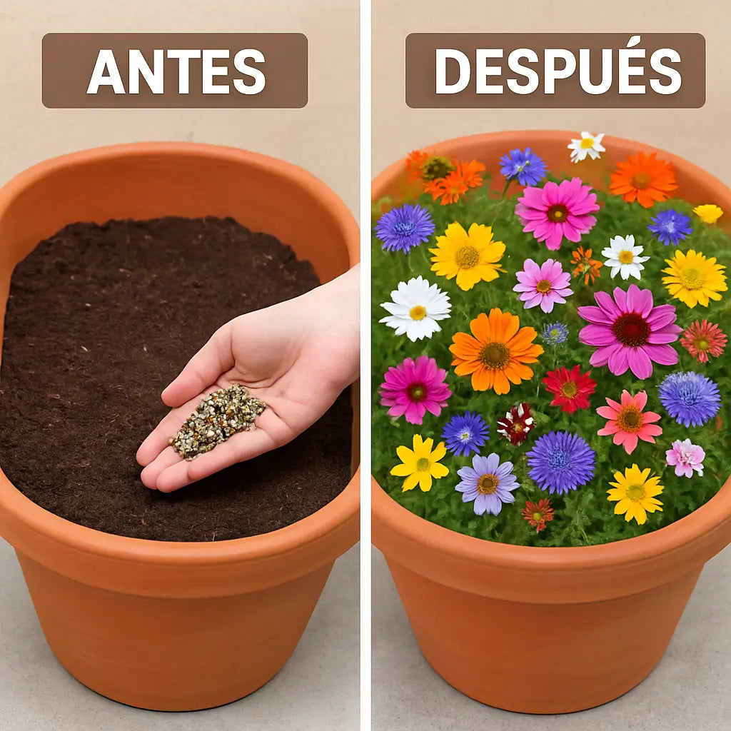 Mezcla de semillas de flores silvestres Perennes de primera calidad
