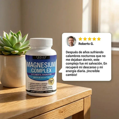 Magnesio Complex – Fórmula de Soporte Diario