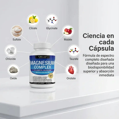 Magnesio Complex – Fórmula de Soporte Diario